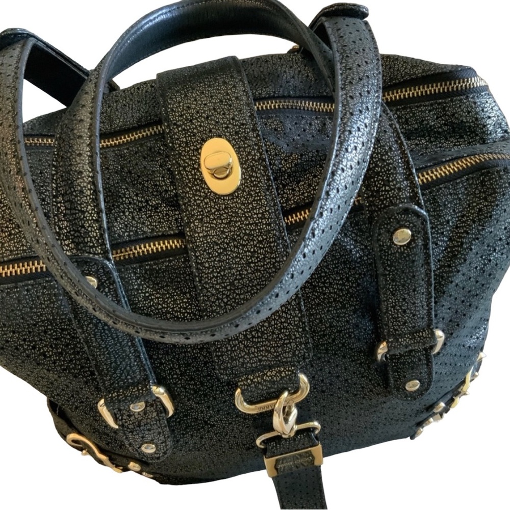 100% authentic jimmy Choo large bag❣️w/dust bag - Picture 3 of 16